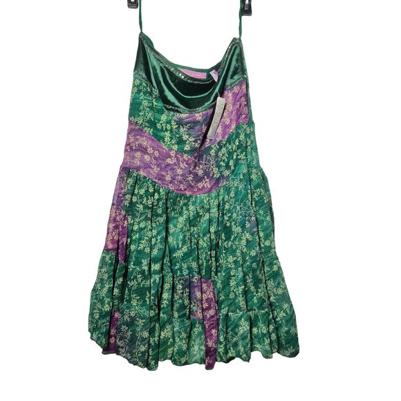 NWT Speed Limit Floral Midi Skirt Size Medium Bohemian Colorful Bright Flowy - Picture 1 of 12